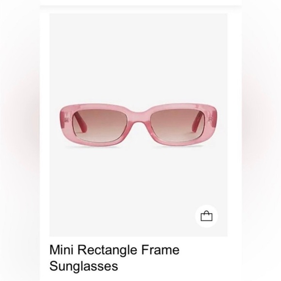 Express mini rectangle frame sunglasses - Picture 7 of 7